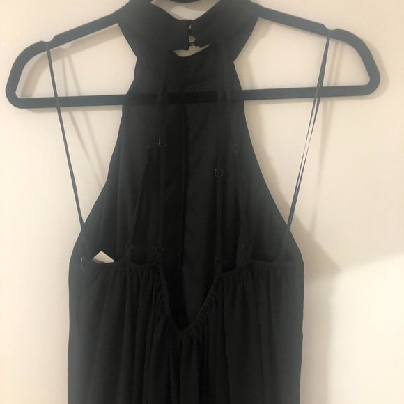ONE ONE SIX Halter Neck Palazzo Jumpsuit - Size S - Black - NWT - Picture 3 of 6
